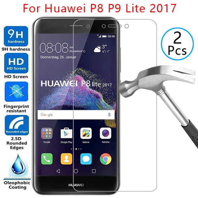 tempered glass screen protector for huawei p8 p9 lite 2017 case cover on p  8 9 light p8lite p9lite 2017 protective phone coque _ - AliExpress Mobile