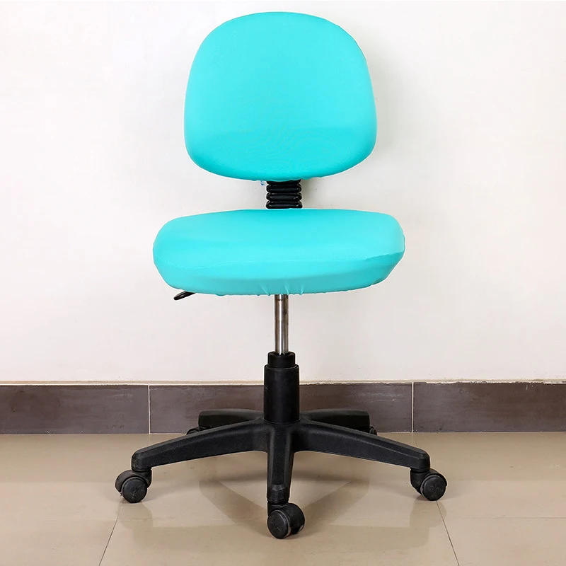 1 Set Spandex Computer Chair Cover Polyester Removable Chair Cover High Elastic Office Chair Covers Stretch Seat Covering - Цвет: 3