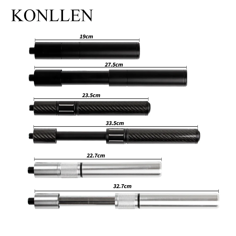 

Carbon Fiber Billard Extendable Extension Aluminum Alloy for MEZZ/ZOKUE/FURY/PREDAIOR Adjustable Extension Billiard Accessories