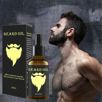 

Hot sale Reliable Men Growth Beard Oil 30ml Organic Avoid Beard Mustache Hair Loss Products Liquid Hair Growth Treatments New