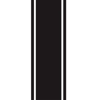 

Car Stripe Sticker Black Covers Vinyl Film Racing Sports Decal DIY Hood Sticker Universal Car Tuning Accessories (A)
