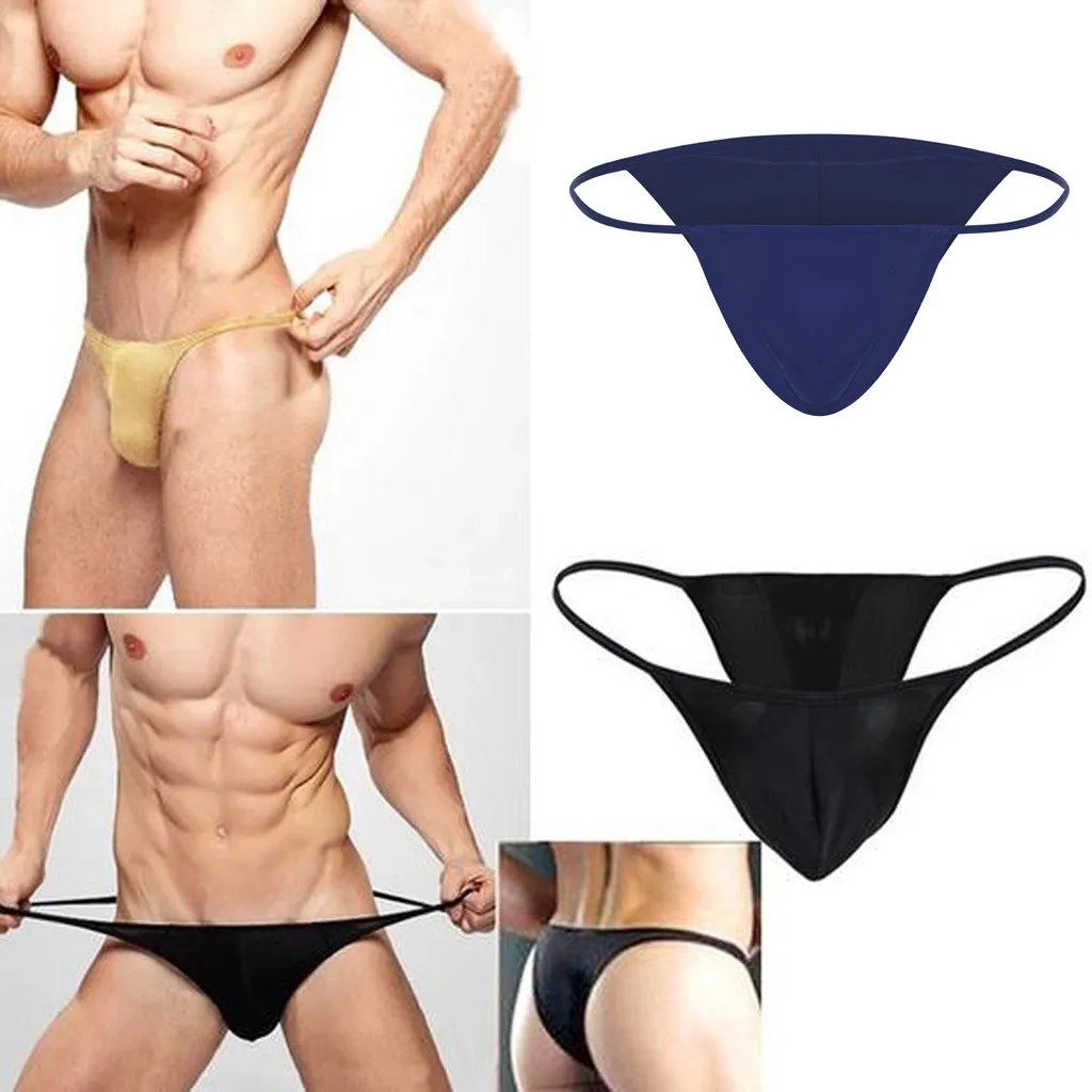 

Panties Men Thong Men Sexy G String Solid Elastic Force Ultra-thin Gay Sissy Jockstrap Gay Men Underwear Tangas Hombre Sexy Gay