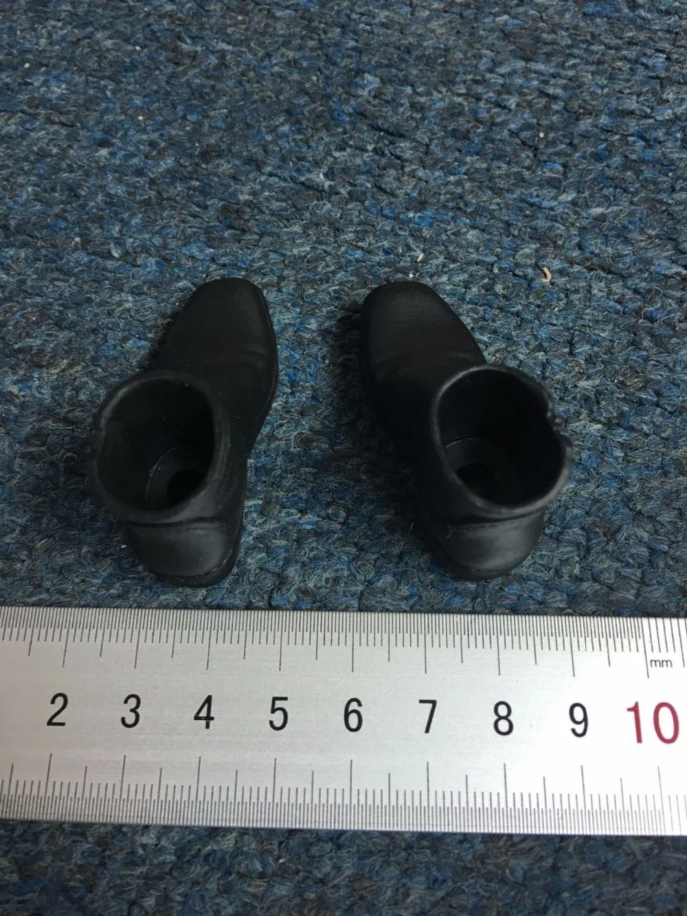 

1/6 Scale Female Tall Plastic Boots Shoes for 12'' Changable Feet Action Figure