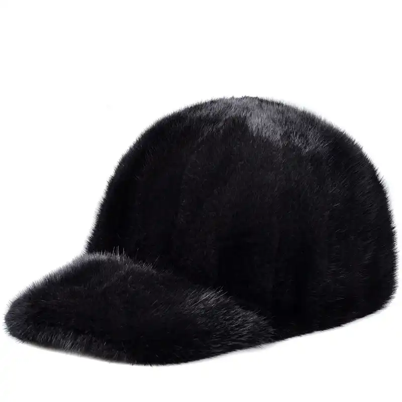 mink baseball cap