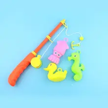 12 шт. Детские магнитные рыболовные удочки, наборы для рыбы, развивающие игрушки для ванной, бассейн, водная игра, Q6PD