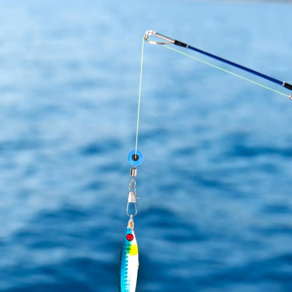 

Fishing Space Bean Swivel with Interlock Snap Saltwater Fishing Connectors High Tensile Force and Corrosion Resistance