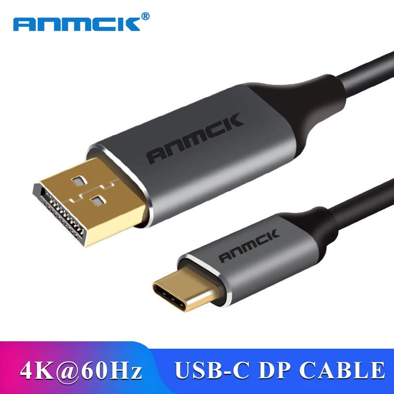 

USB C to DisplayPort Cable USB Type C Display Port DP Thunderbolt 3 Adapter for MacBook Pro Samsung Galaxy S9/S8 Huawei Mate P20