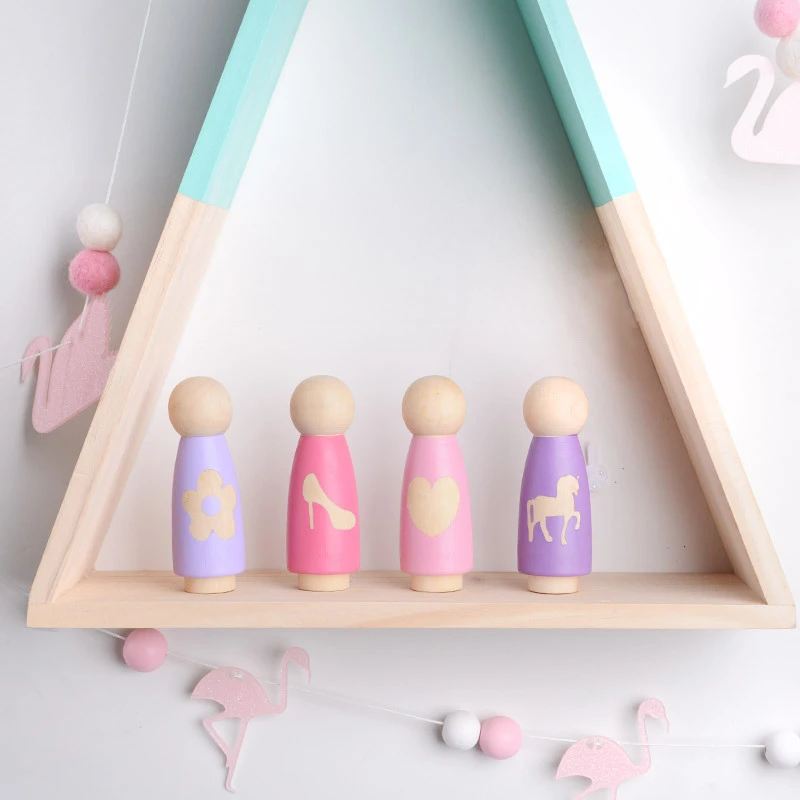 large wooden peg dolls