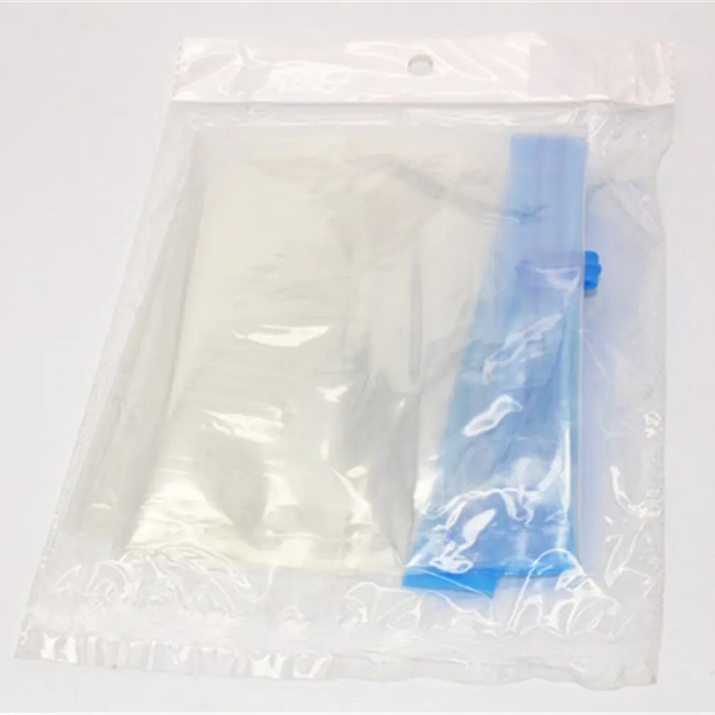 Одеяло вакуумное Сжатие сумка прозрачная дорожная компрессионная сумка насосная Бытовая сумка для хранения одежды/воздушный насос