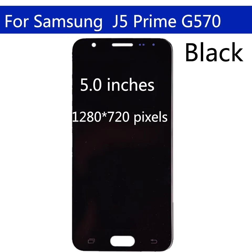 5 0 "для Samsung J5 Prime LCD G570 G570F G570M дисплей сенсорный экран в сборе|Экраны для