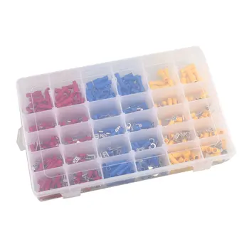 

480Pcs Electrical Wire Terminals Insulated Connectors Spade Ring DIY Car