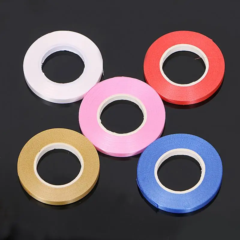 1roll 5mm Ribbons Multicolor Solid Color Satin Ribbons Wedding Decorative Gift Box Wrapping Belt DIY Crafts 10Meters