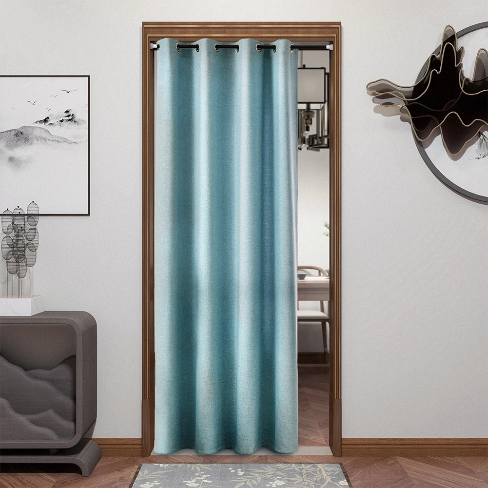 NAPEARL, 1 шт., элегантные дверные перегородки, люверсы для штор, верхний тип, для спальни, кухни, ворот, окна, современные, одноцветные, подходят для украшения дома