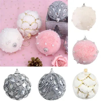 

1Pcs Large Christmas Tree Decoration Balls Big Xmas Decoration Balls Ornament 7CM