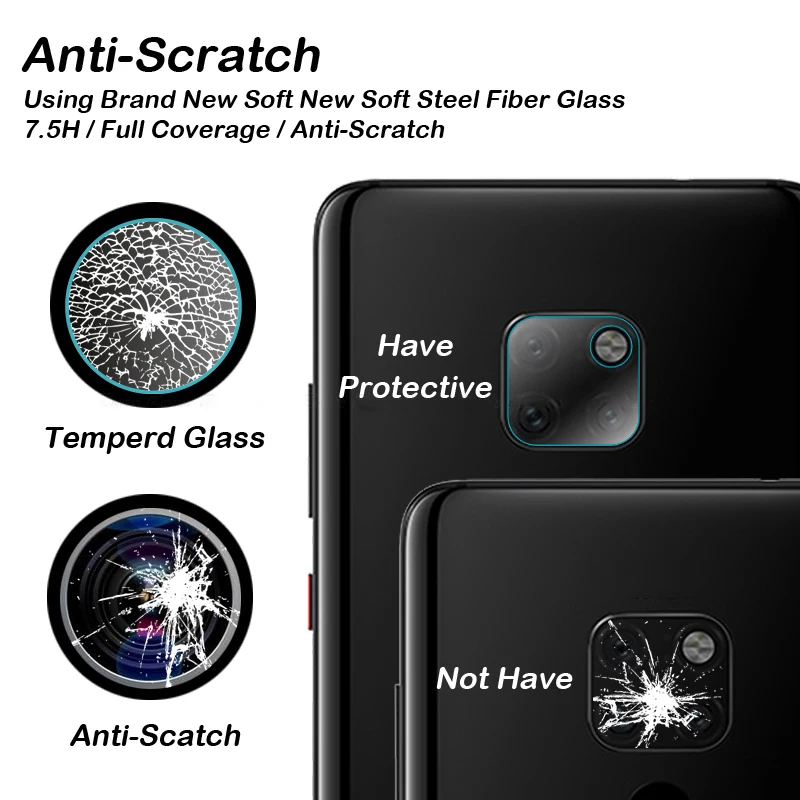 Protective Tempered Glass Film for Huawei Mate 20 Screen Protector Phone Camera Len Film for Huawei Mate 10 Lite 9 Glass