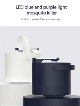 

LED Blue Violet Light Mosquito Mosquito Killer Lamp Home Fly Bug Insect Repellent Mute Radiationless Flies Killing Lights