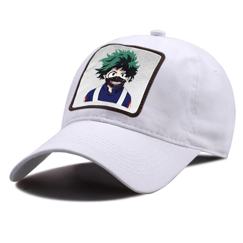 My Hero Academia Anime Baseball Caps Summer Breathable Snapback Hat 