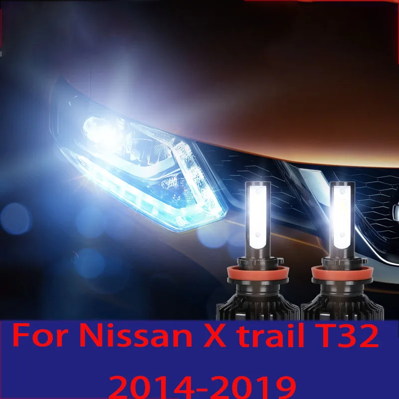Светодиодные фары для Nissan X trail T32 2014 2019|Хромирование| |