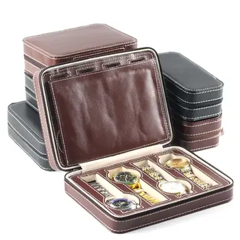

8-Slot Portable Watch Box Travel Case Storage Organizer