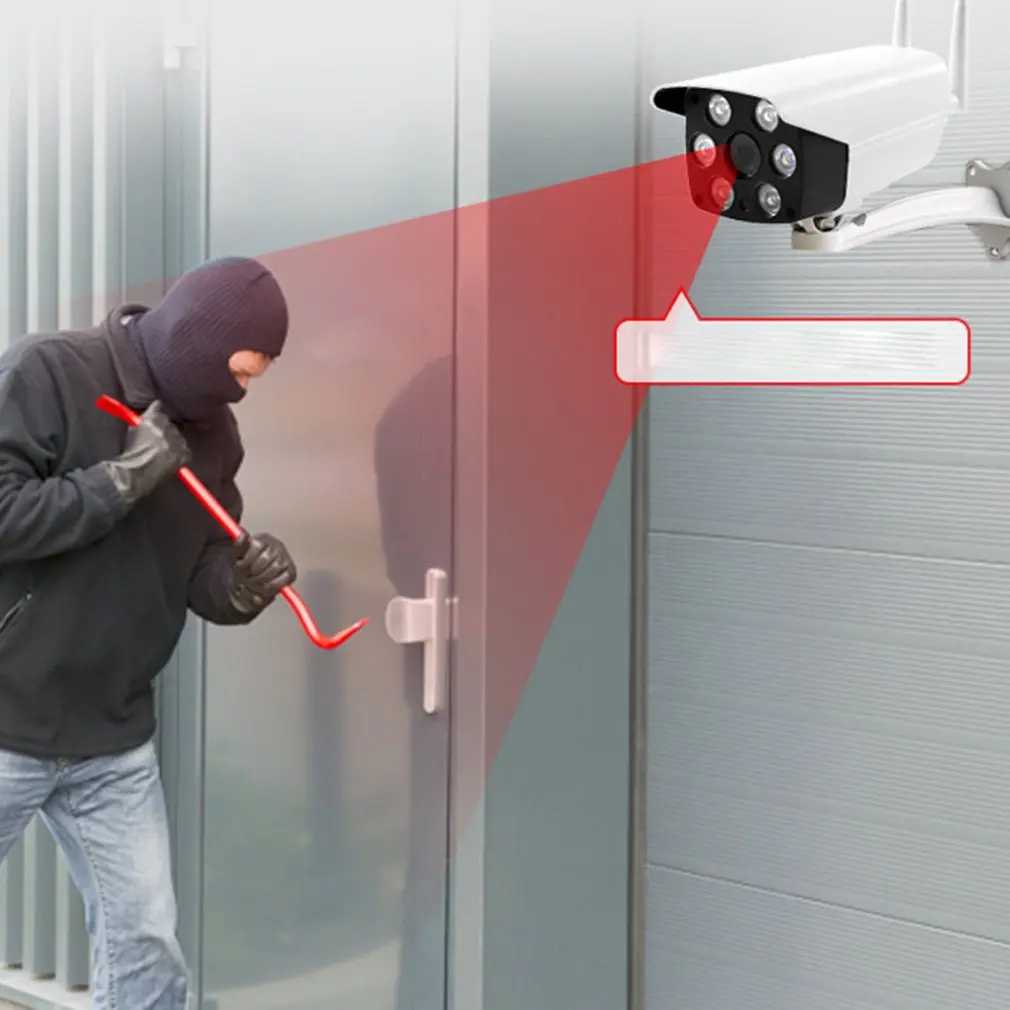 Wi-fi-камера для использования на улице ip-камера с разрешением HD Беспроводная Всепогодная защита камера ночного видения комплект видеонаблюдения