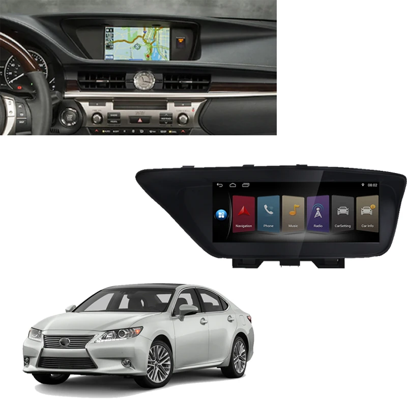 LiisLee Car Multimedia Player DVD GPS Audio Radio For Lexus ES 250 300h 350 XV60 2013~2014 Android mirror link NAVI | Автомобили и