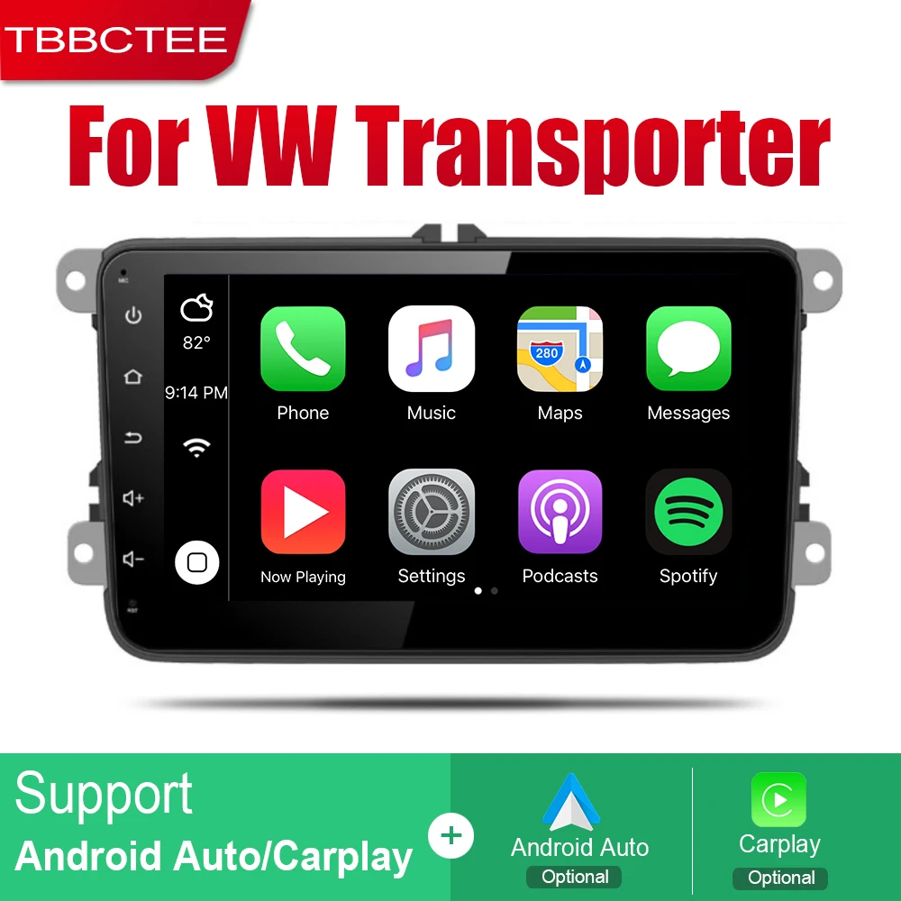 TBBCTEE Авто Радио 2 Din Android Автомобильный плеер для Volkswagen VW Transporter 2010~ gps Навигация BT Wifi карта мультимедийная система