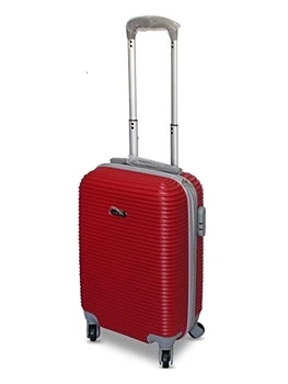 

TROLLEY VALIGIA in ABS BAGAGLIO A MANO 52x32x20 4 RUOTE 2017 (Rosso)