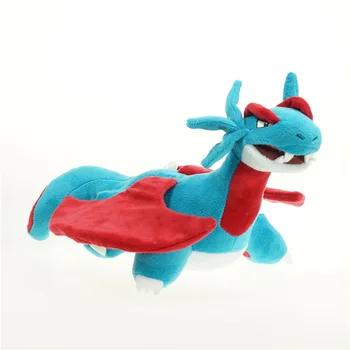 

30cm Anime Pocket Animals Dolls Mega Salamence Plush Toys Stuffed Plush Pocket Pets Doll Kids Gifts