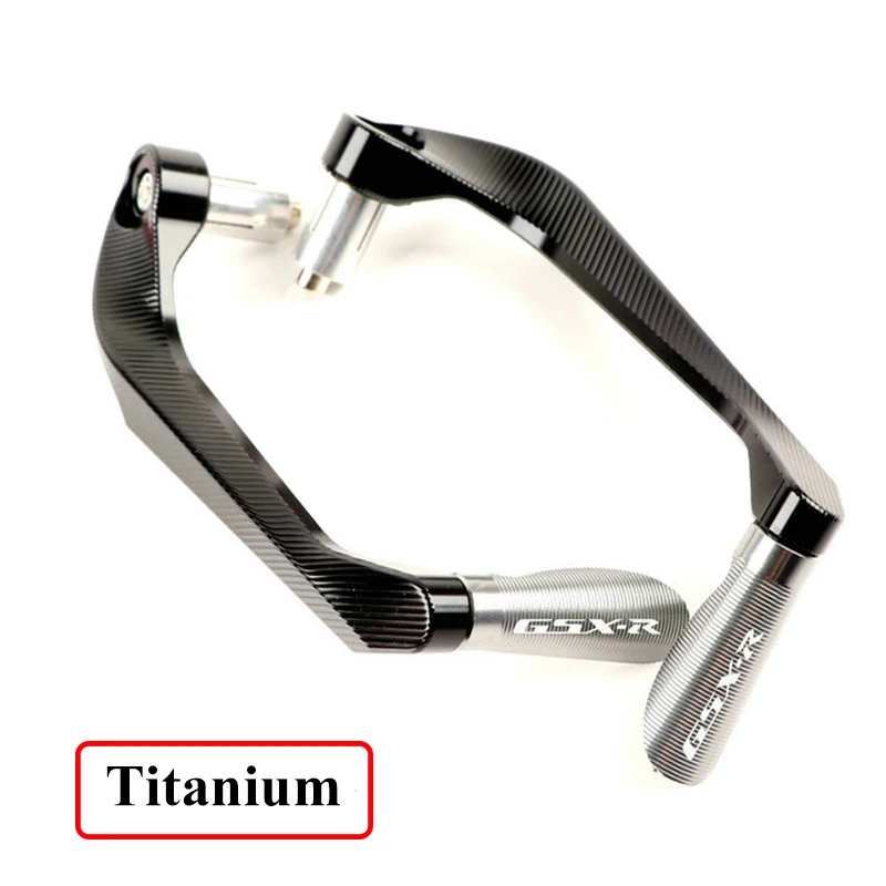Titanium (CNC) Для Suzuki GSXR 1300 Мотоцикл Скутер Dirt Bike 22 мм/7/" Руль тормозной рычаг сцепления защита для рук Защита Handguard - Цвет: Titanium (CNC)