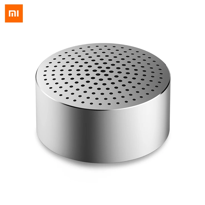 Xiaomi Мини стерео Bluetooth портативный динамик с микрофоном Водонепроницаемая беспроводная гарнитура Bluetooth Mp3 музыкальный плеер динамик - Цвет: Silver