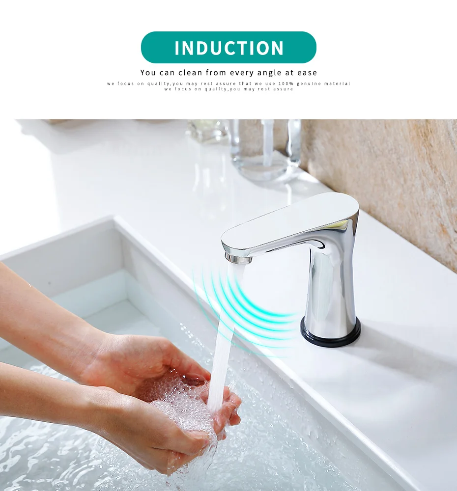 SOGANRE Smart Touch Смесители Для Раковины из нержавеющей стали Сенсорный Датчик Чувствительный кран для ванной комнаты дизайн сенсорный контроль смеситель