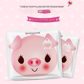 

BIOAQUA Pig Yogurt Replenishment Mask Nourish Moisturizing Whitening Facial Mask Embellish Skin Hydraring Serum Face Mask Care
