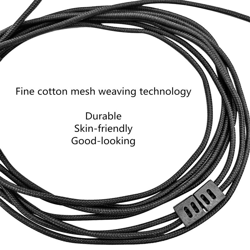 Braided Fiber Long Wire Clear Tube Radio Earpiece,Nylon Reinforced Cable Headset,for Baofeng UV 5R, 5RA, 5RA +, 5RB,5RC,5RD,5RD