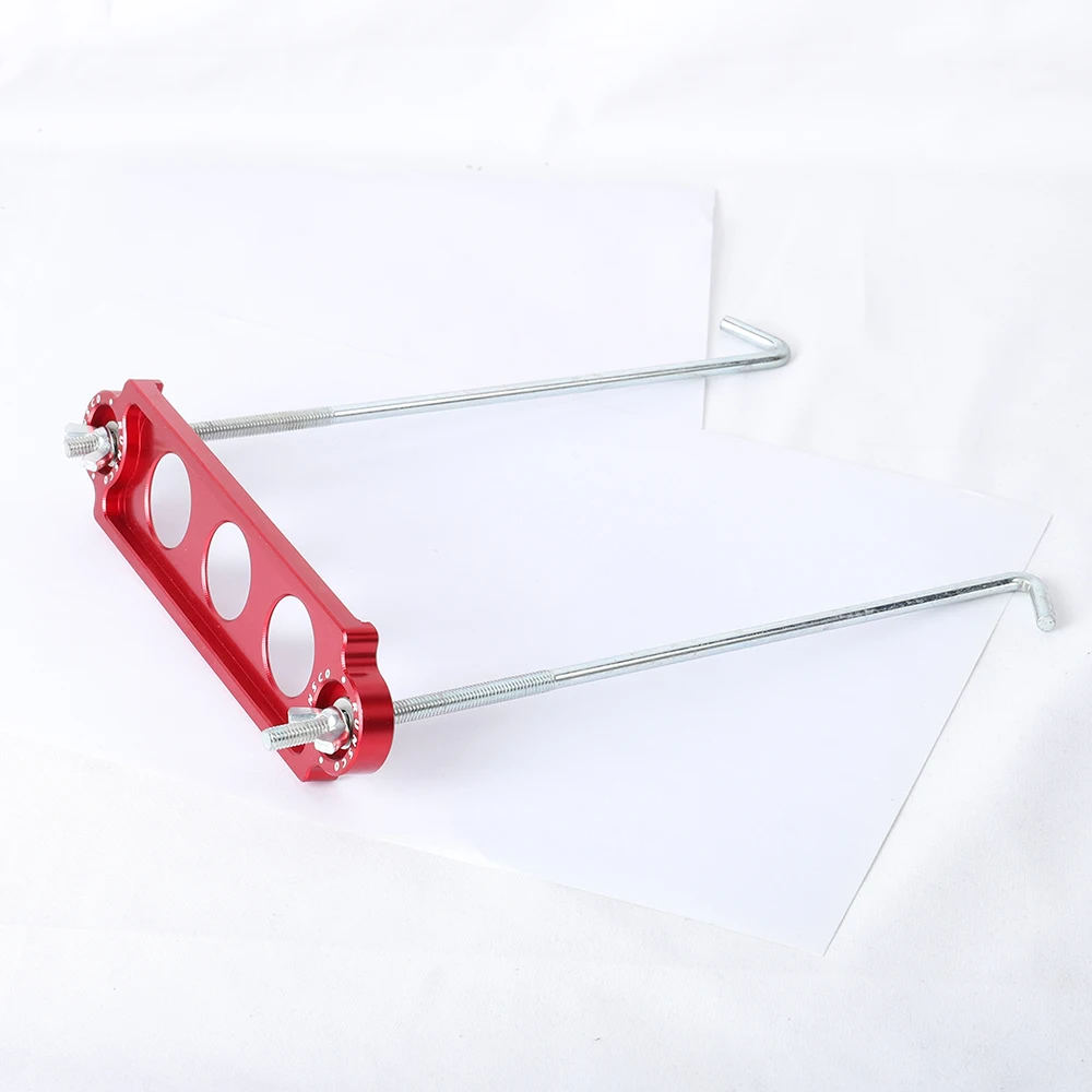 Battery Tie Down Bracket for Honda Civic/CRX 88-00 Anodized Stainless Tray Hooks battery tie down bracket
