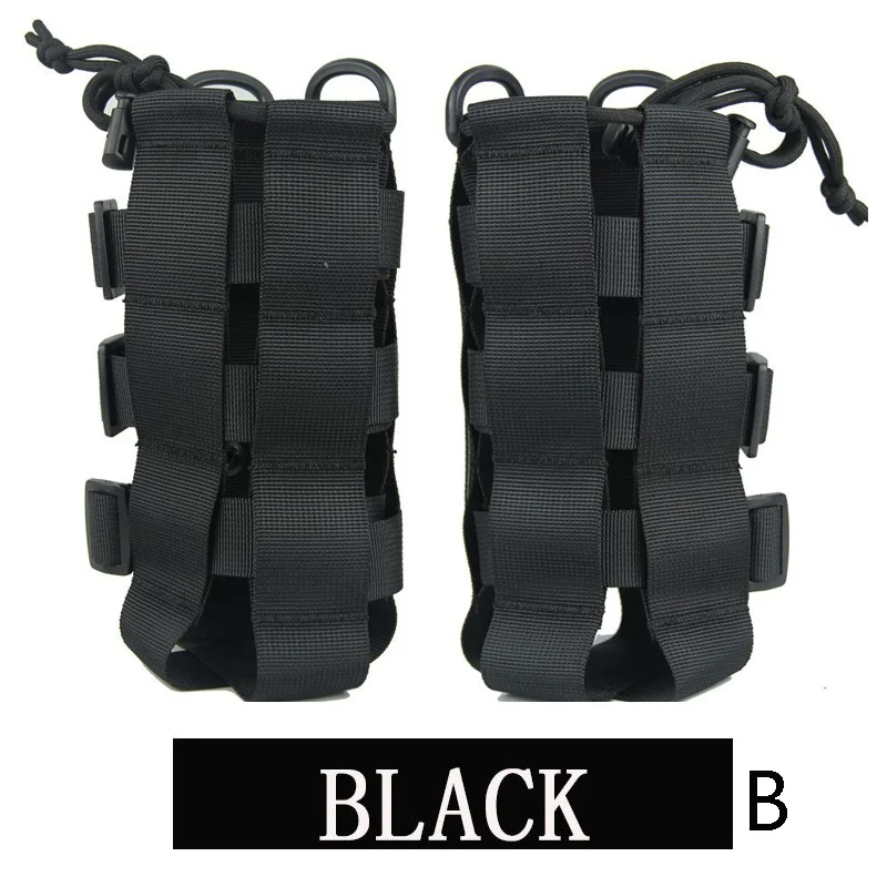 0.5L-2.5L Tactical Molle Water Bottle Pouch Oxford Military Canteen Cover Holster Outdoor Travel Kettle Bag With Molle System AH