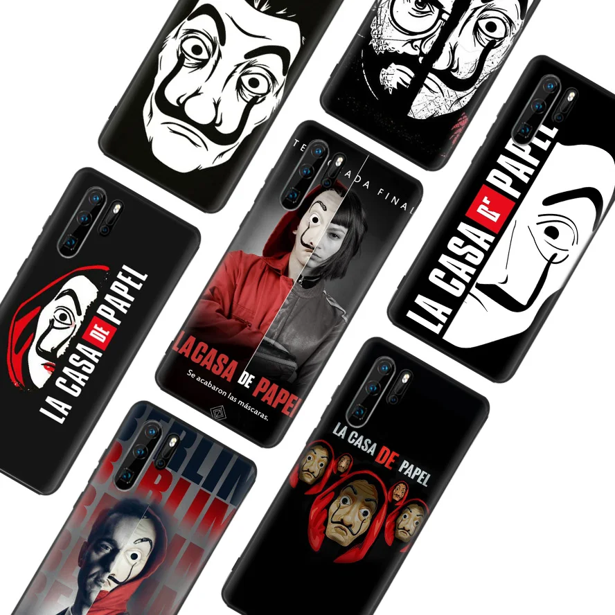 Черный чехол для huawei mate 30 20 10 P30 P20 P10 Pro Lite P Smart Z роскошный Coque Shell