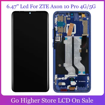 

6.47'' Lcd For ZTE Axon 10 Pro LCD Display Touch Screen Digitizer Assembly + Frame Free Tools For ZTE Axon 10 Pro LCD Screen