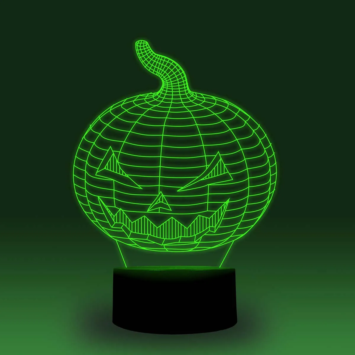 NiteApps 3D Хэллоуин Тыква ночник настольная Иллюзия украшение лампа подарок на день рождения приложение/сенсорный контроль