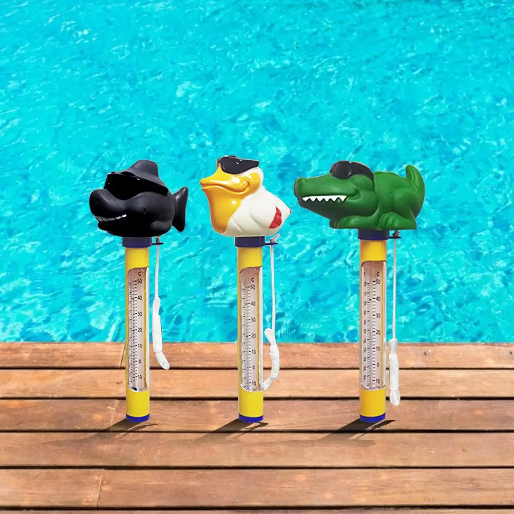 Home Floating Cute Animal Shape Thermometer Swimming Baby Bathing For Outdoor And Indoor Pools |