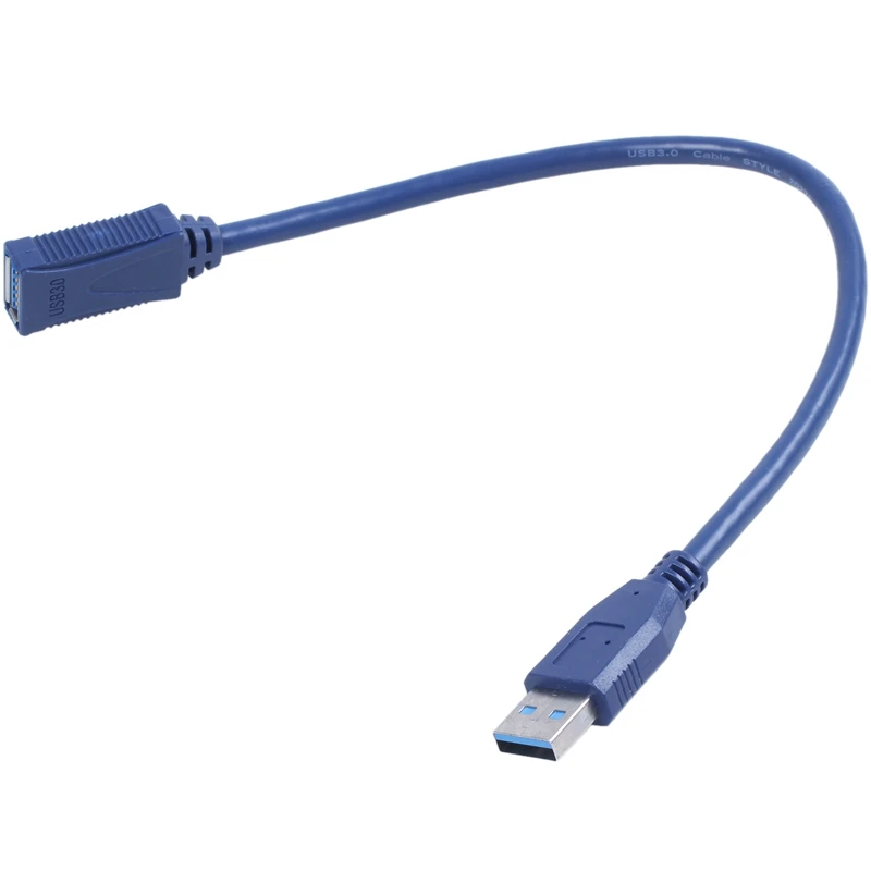 Горячая продажа синий USB 3 0 папа F/M Тип A Разъем Удлинительный кабель 30