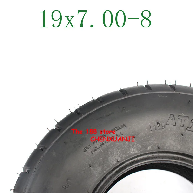 Картинг детская коляска ATV UTV 19X7. 00-8 дюймов бескамерное колесо шин