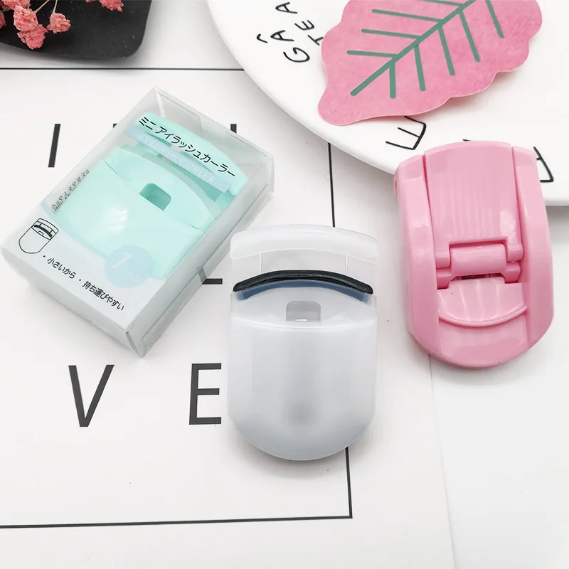 

Professional Mini Eyelash Curler Portable Eye Lashes Curling Clip Cosmetic Makeup Tools Accessories 9 Colors Available