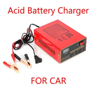

Full Automatic Car Battery Charger 12V/24V 10A 140W Intelligent Fast Power Charging Wet Dry Lead Acid Usb Car Battery Charger
