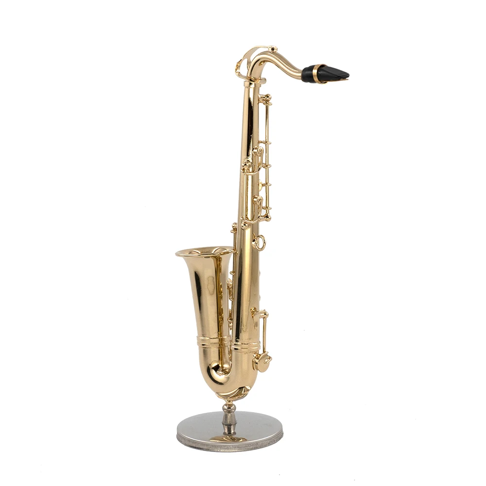 Miniatur Tenor Saxophon Mini Musikinstrument