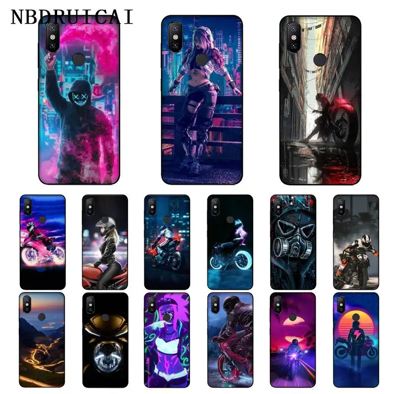 

NBDRUICAI Street Brand Boys and Girls Soft Silicone Phone Case Cover for Xiaomi 8 9 se 5X Redmi 6pro 6A 4X 7 5plus note 5 7 6pro