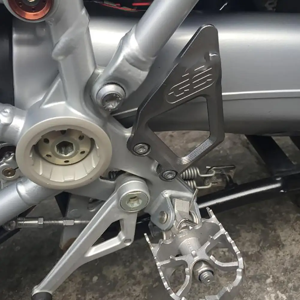 1 пара мотоциклетные Передние Подножки Rider валик для ног Педаль Нескользящая уменьшенная жаростойкая Мото Аксессуары