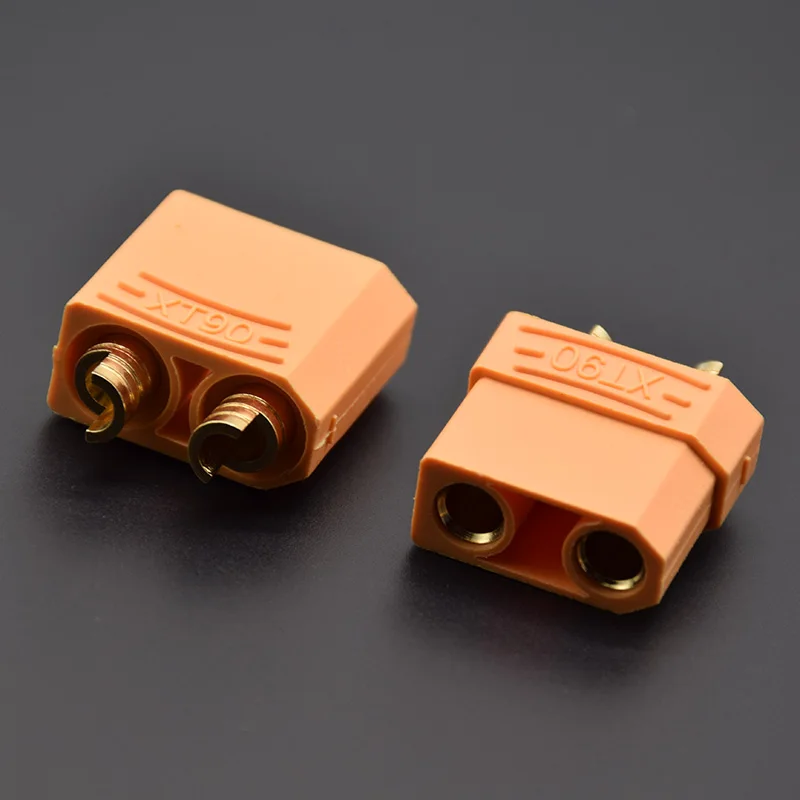 5Pairs XT90 5 пар XT30 XT60 XT90 желтый Комплект разъемов для аккумулятора 4,5 мм Мужской Женский позолоченный разъем типа "банан" - Цвет: 5Pairs XT90