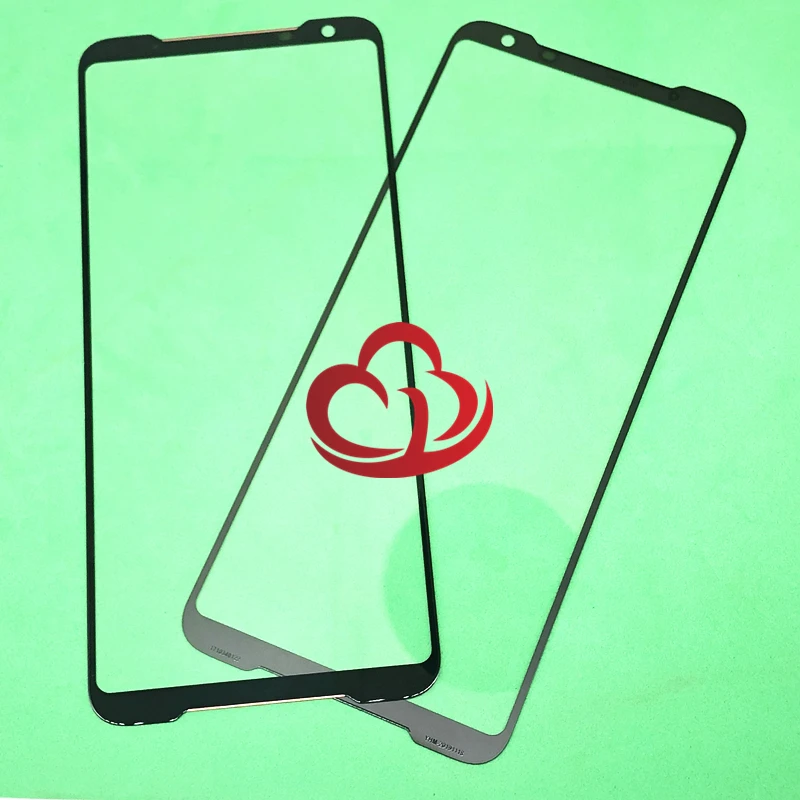 10 шт Замена lcd Передний сенсорный экран Стекло Внешний объектив для Asus ROG Phone 2 ZS660KL