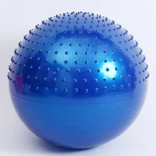 ПВХ безвкусный утолщенный полумассажный точечный спортивный мяч для йоги, пилатеса, фитнеса, фитбол для баланса, тренировки, массажный мяч 65 см