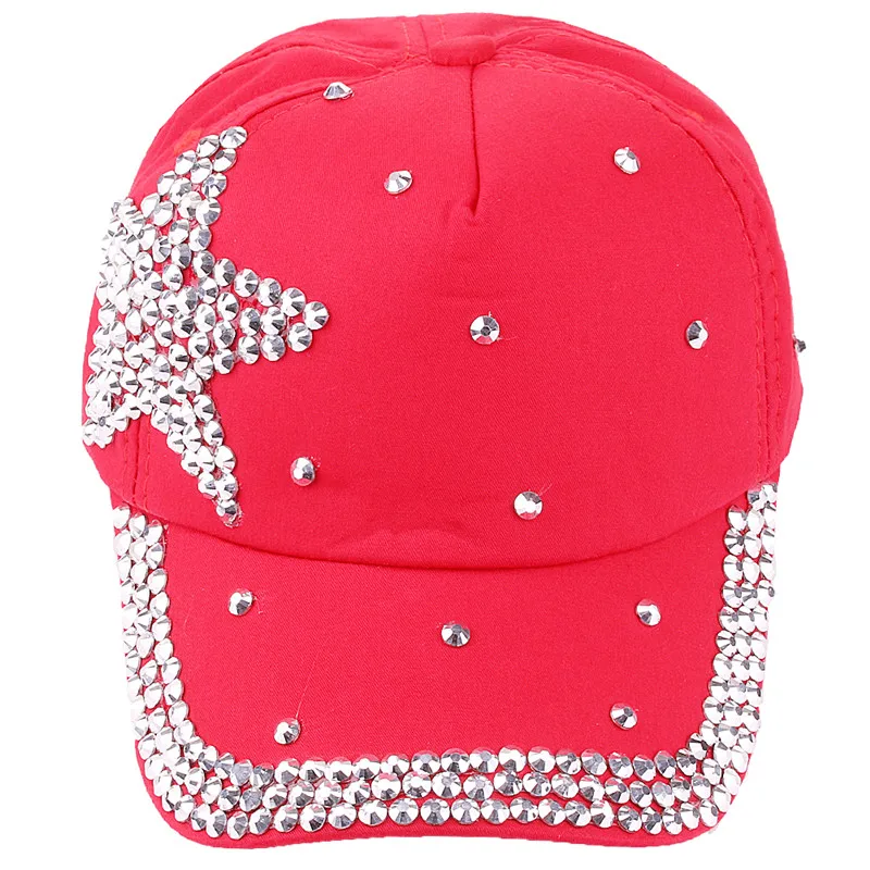 CRUOXIBB детская блестящая в форме звезды блестящие бейсбольные кепки для девочек шляпа от солнца для мальчиков Спортивная маска для лица регулируемая